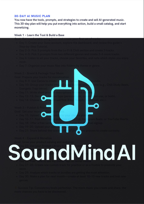 AI Music Guide: Step-by-Step Tutorial + 70 Ready-to-Use Prompts